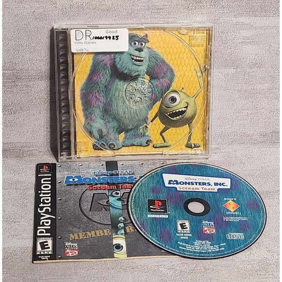 Monsters Inc for PlayStation 1 - Picture 1 of 2